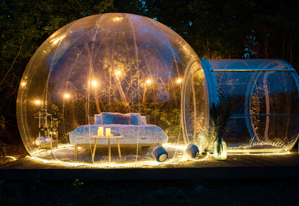 inflatable bubble dome tent