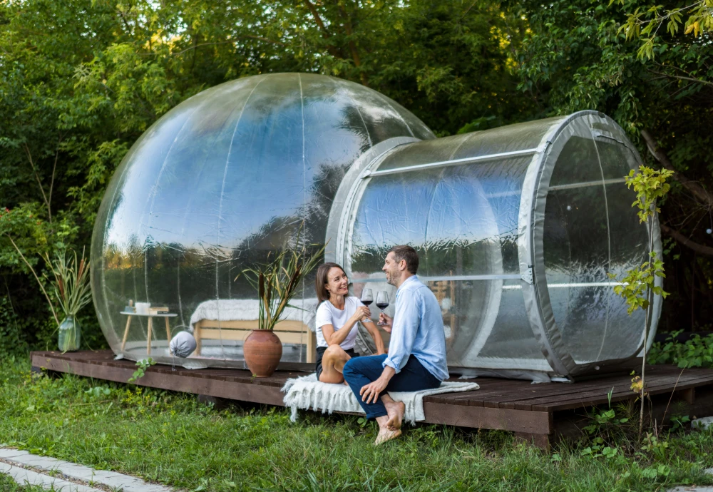 big transparent camping inflatable bubble tent