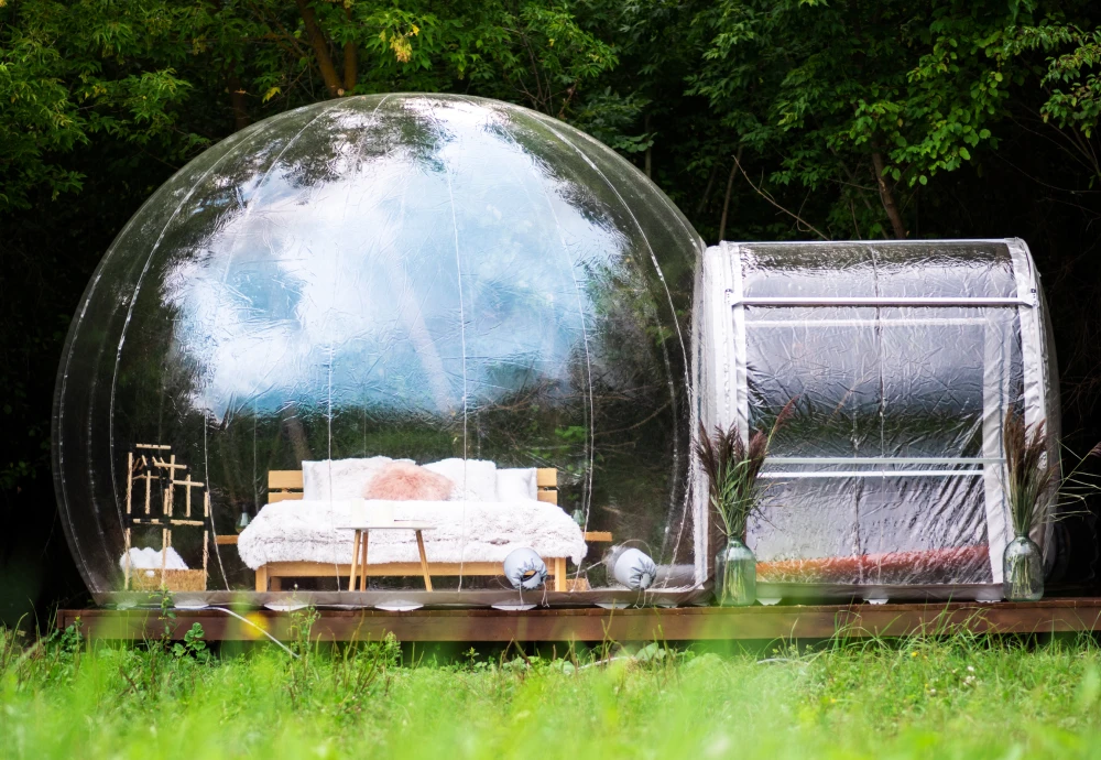 glamping bubble tent near me